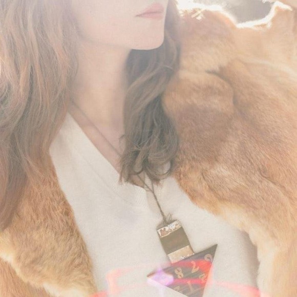 Vintage 70s Rabbit Fur Coat - Picture 2 of 4